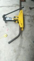 青海魏先生购买液压弯管机