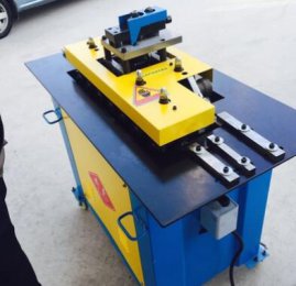 山东唐先生订购圆管弯头咬口机